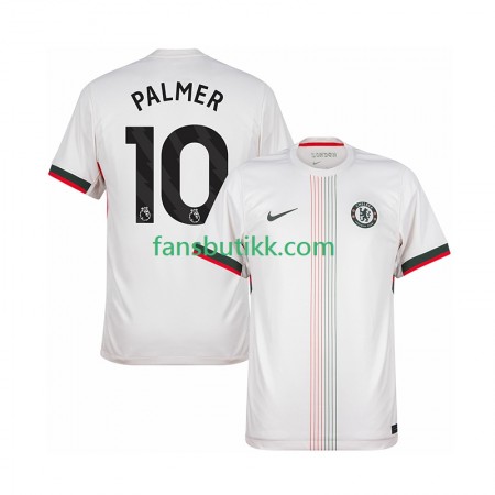 Fotballdrakt Chelsea Cole Palmer 10 Bortetrøye 2025-2026 Kortermet
